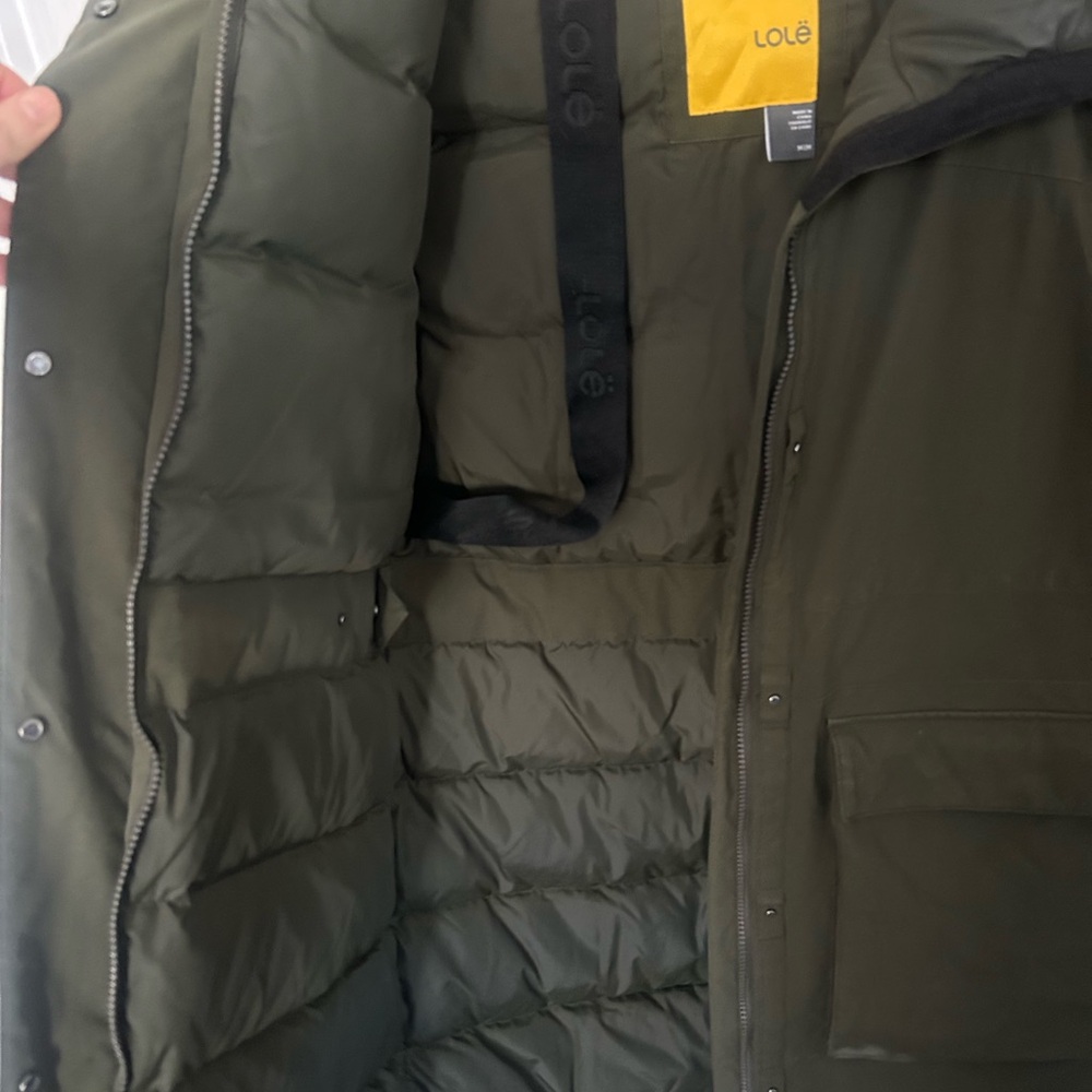 LOLË Marybeth Women’s Olive Parka Jacket - Picture 2 of 16